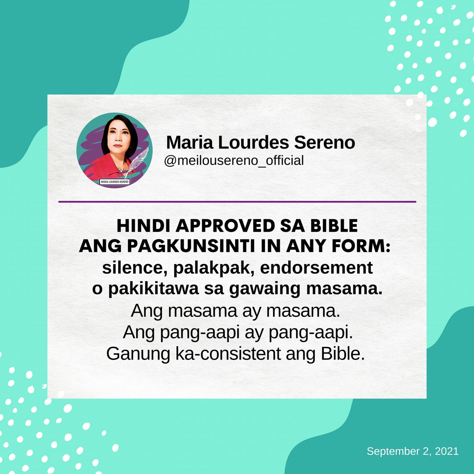 hindi-approved-sa-bible-ang-pagkunsinti-in-any-form-tugmalahat