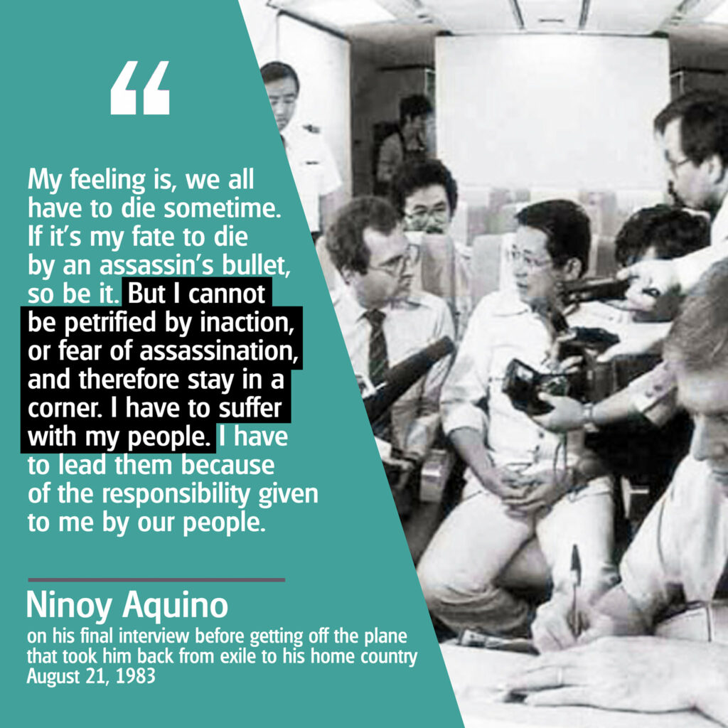 HOW NINOY AQUINO INSPIRED THE FOUNDING OF THE INTERNATIONAL JUSTICE MISSION